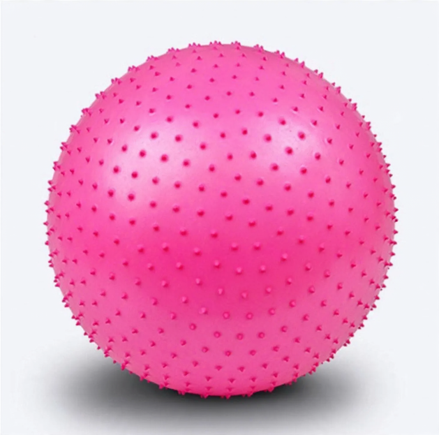 Yoga ball made of PVC, 45–85 cm diameter