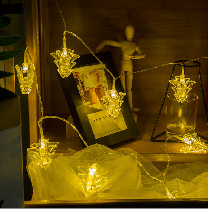LED fairy lights with photo clips for decoration