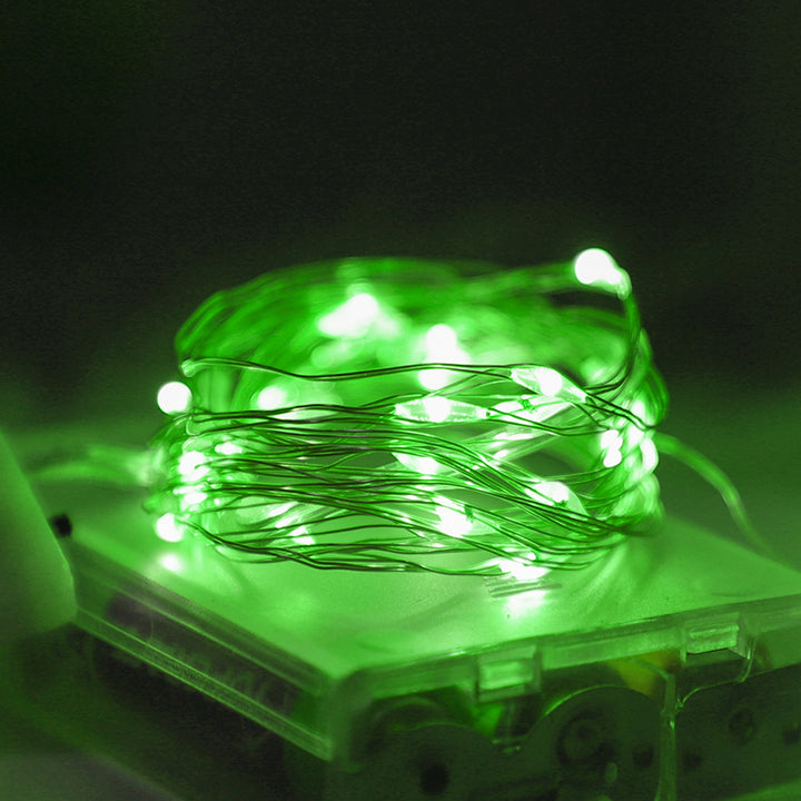 LED copper wire string lights for indoor use