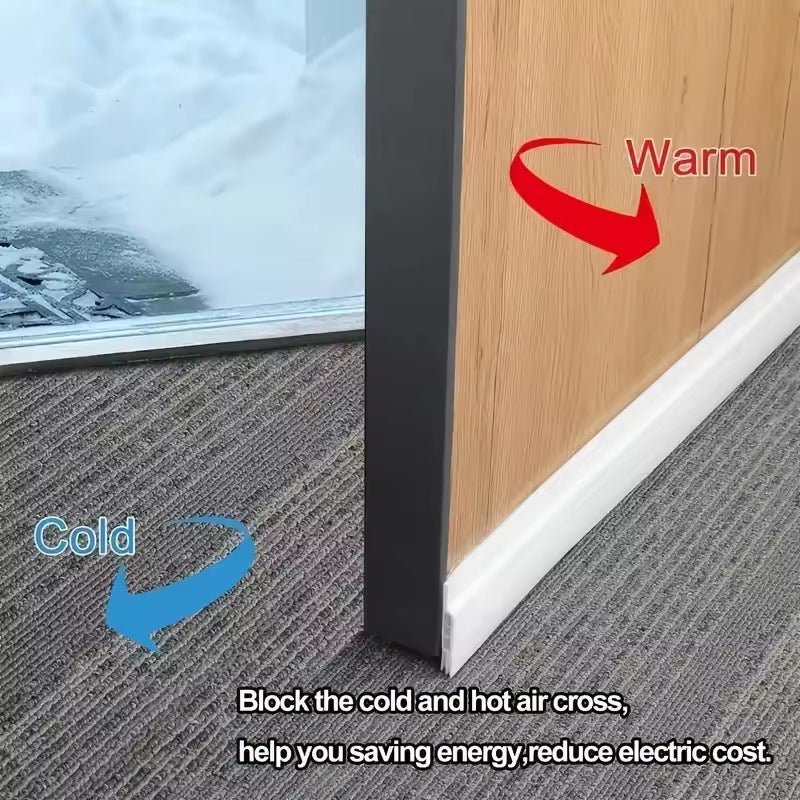 Door bottom seal for interior doors
