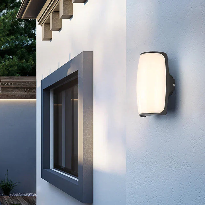 BowLift | Outdoor Wall Lamp LED Waterproof IP65 Black Modern