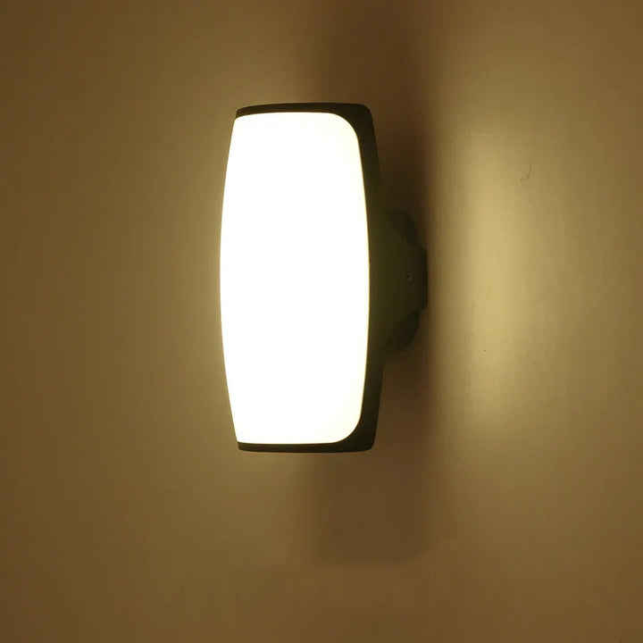 BowLift | Outdoor Wall Lamp LED Waterproof IP65 Black Modern