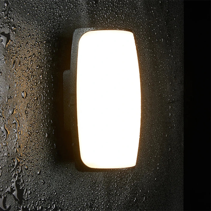 BowLift | Outdoor Wall Lamp LED Waterproof IP65 Black Modern