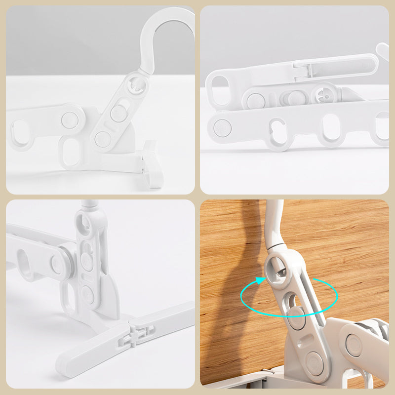 Portable foldable travel clothes hanger | Bowlift