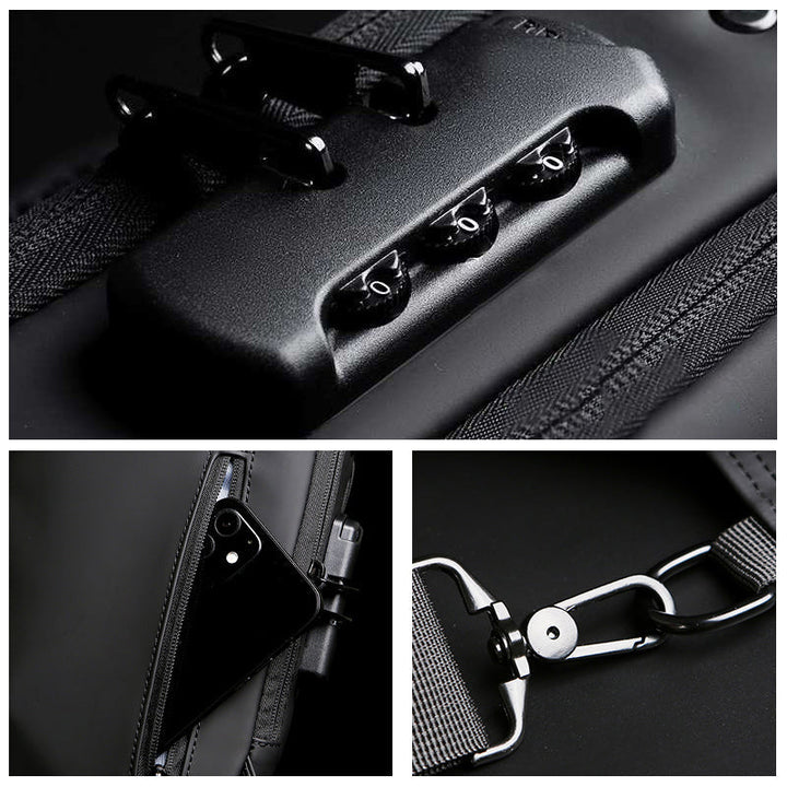 Casual multifunctional anti-theft chest bag for men | Bowlift