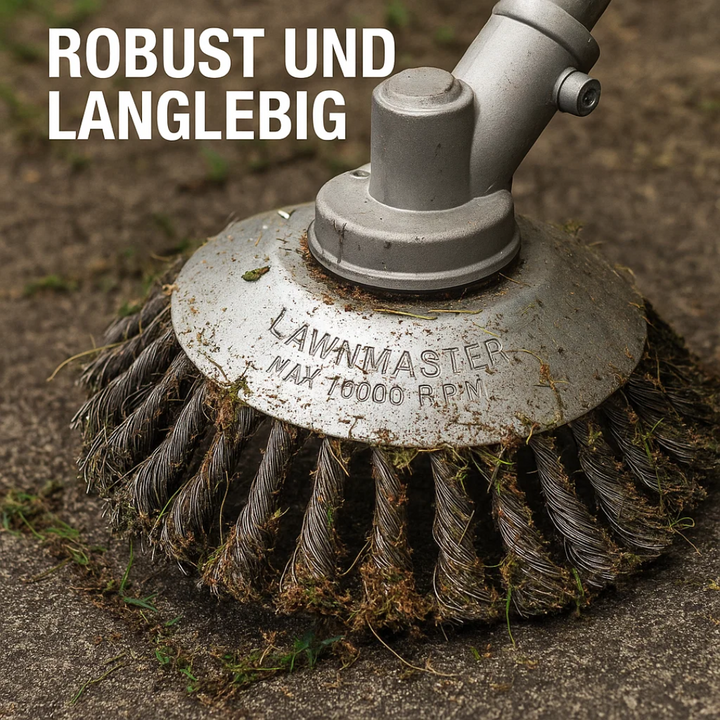 BowLift | Grass Cutting Turbo Head – Universal 6-Blade Weed Brush for Trimmers
