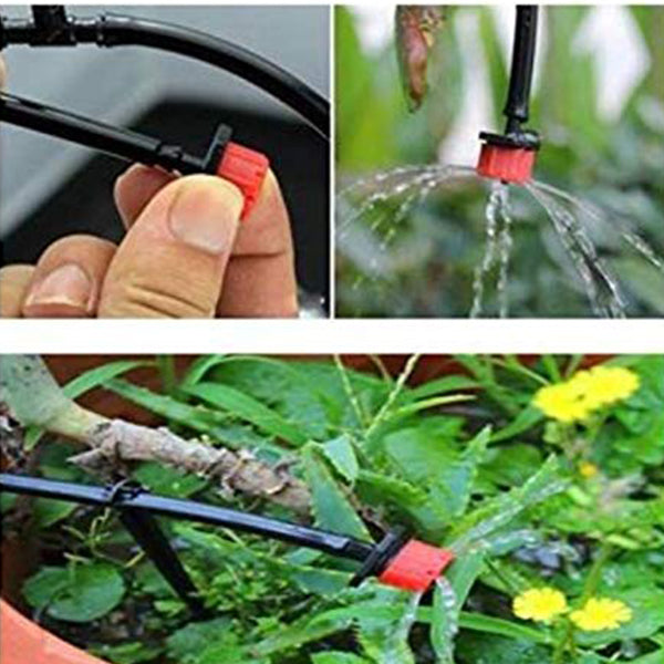Adjustable drip nozzles for irrigation | Bowlift
