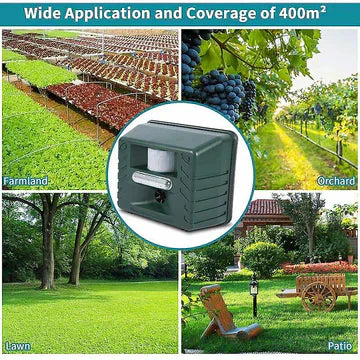 BowLift | Woodpecker Ultrasonic Repeller for Effective Bird Control - Free Yourself from Woodpeckers