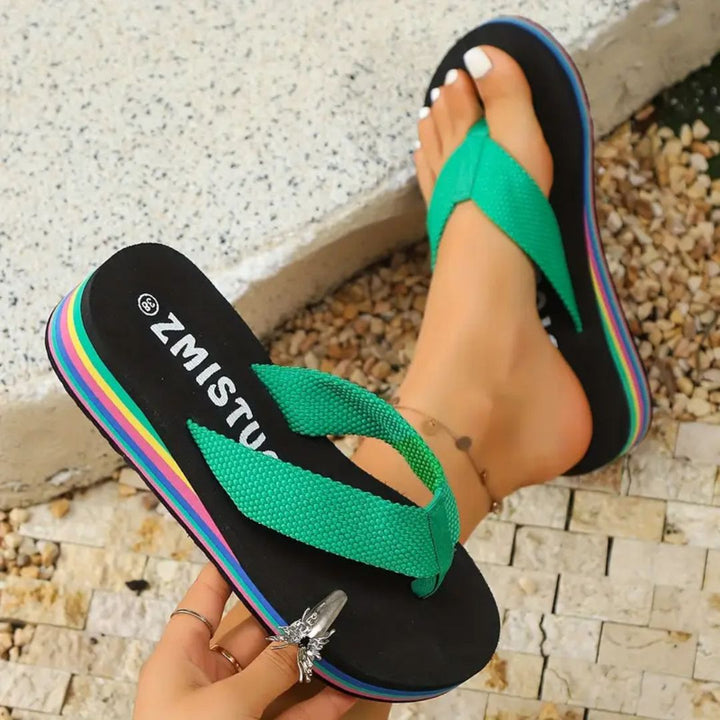 VivaStep – Women’s Colorful Flip-Flop Sandals