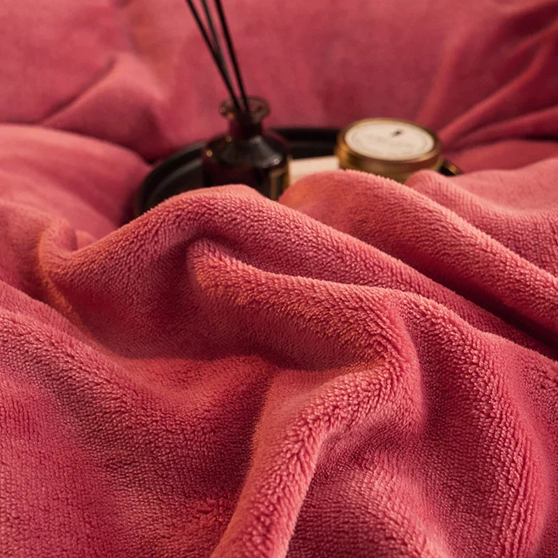 BowLift | Luxury Velvet Fleece Duvet Cover Set - PlushHaven