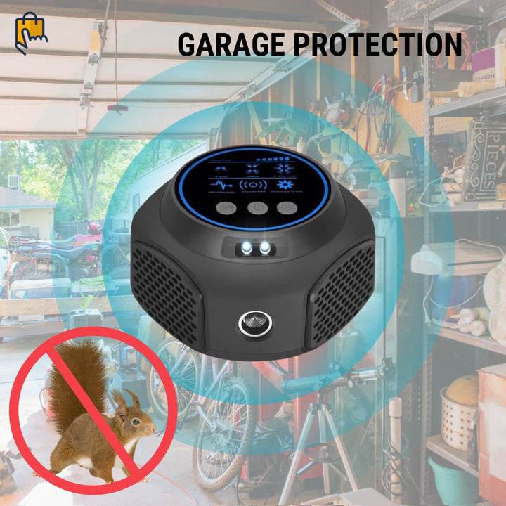 BowLift | Smart Squirrel Indoor Repeller | 360° Coverage. Ultrasonic Technology & Safe for Home Use