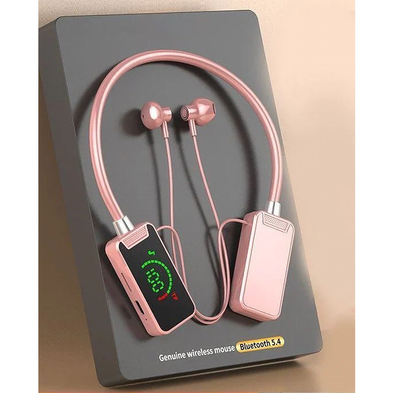 BowLift | Neckband Digital Display Bluetooth Headset