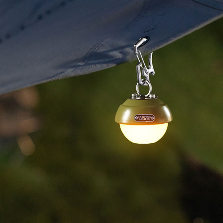 Contemporary Creative Waterproof Orb Metal PC LED Camping Outdoor Light For Outdoor Patio | Bowlift
