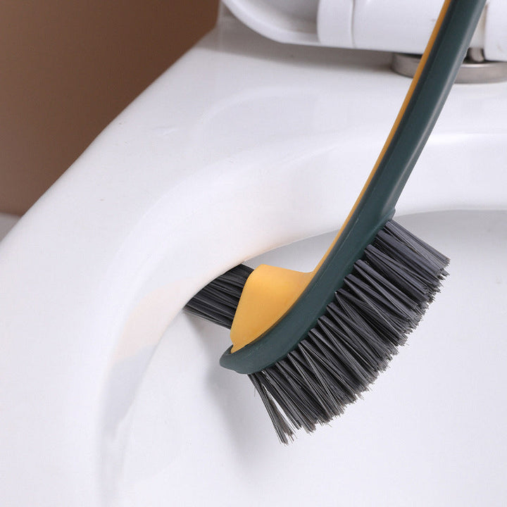 Double-sided Flocking Toilet Cleaning Brush | Bowlift