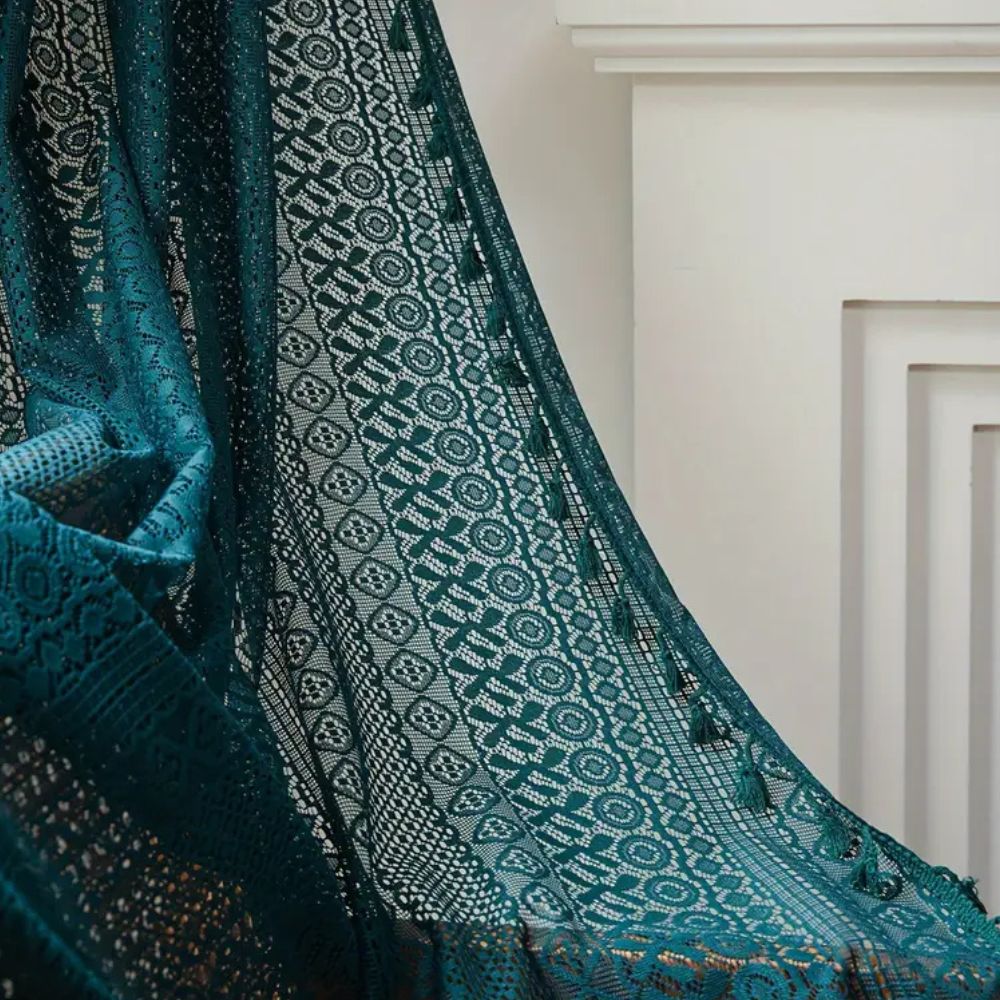 BowLift | Lumine Crochet Tassel Curtain