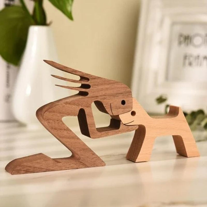 BowLift | Animal Lover Wooden Sculpture Table Decoration
