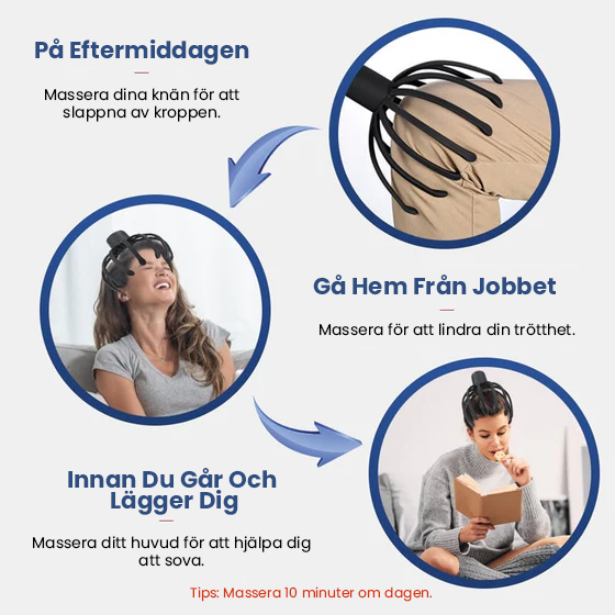 BowLift | Octopus Head Massager