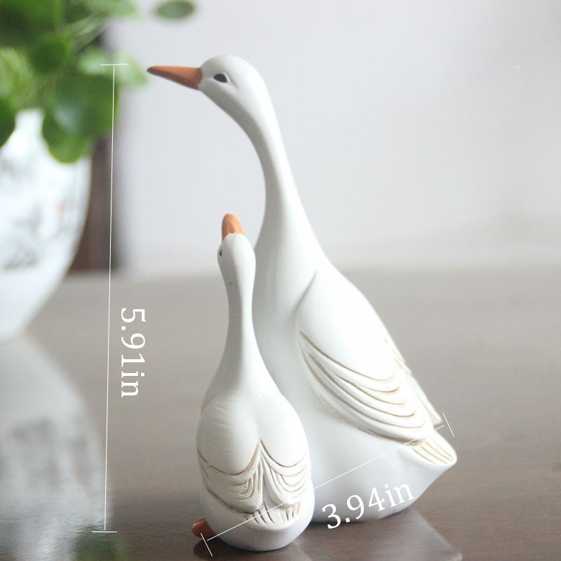 BowLift | Harz Simulation Duck Art Ornament