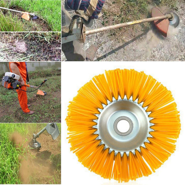 Nylon weed brush for lawn mower | Bowlift