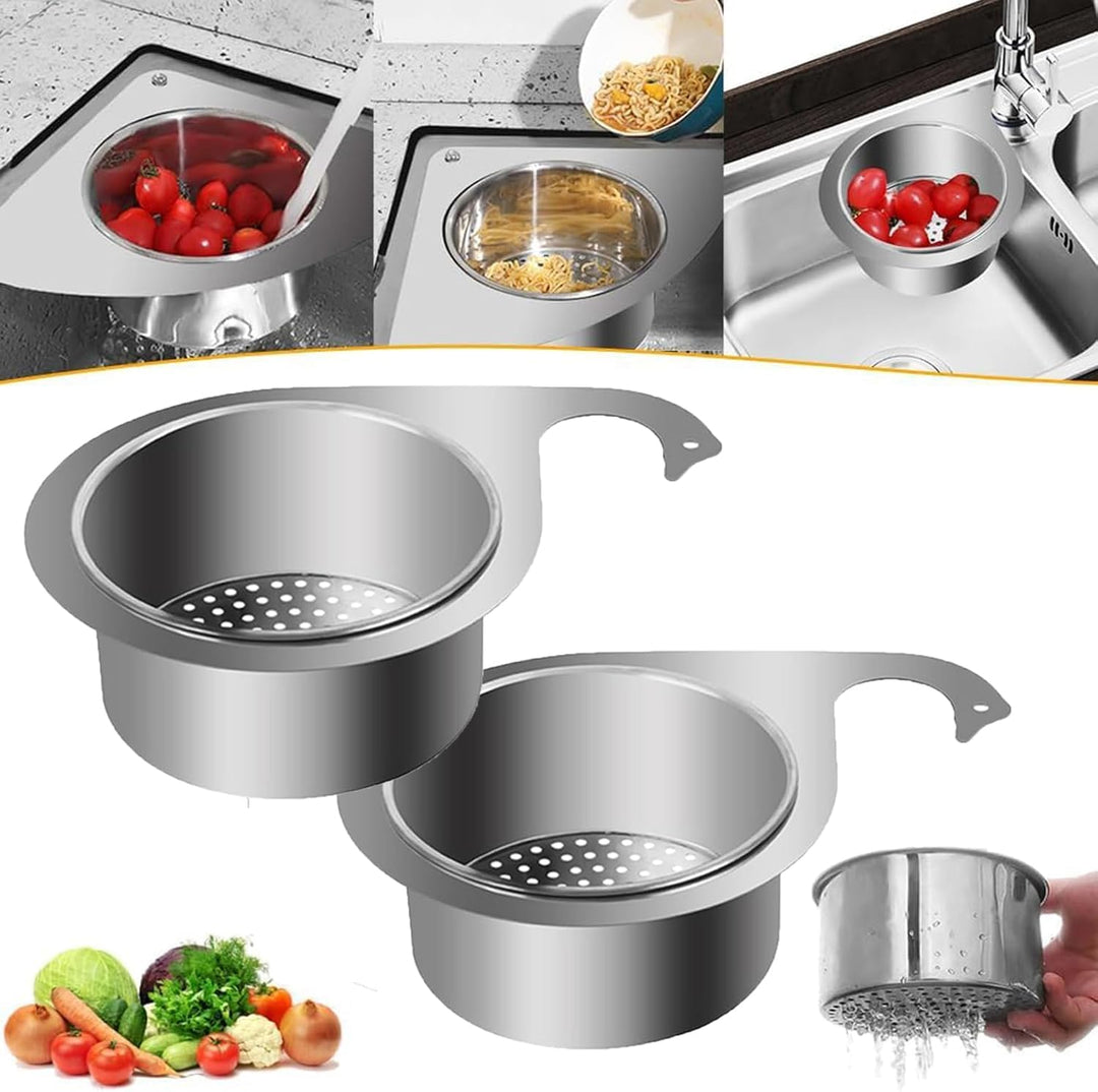 Stainless Steel Swan Sink Strainer Basket | Bowlift