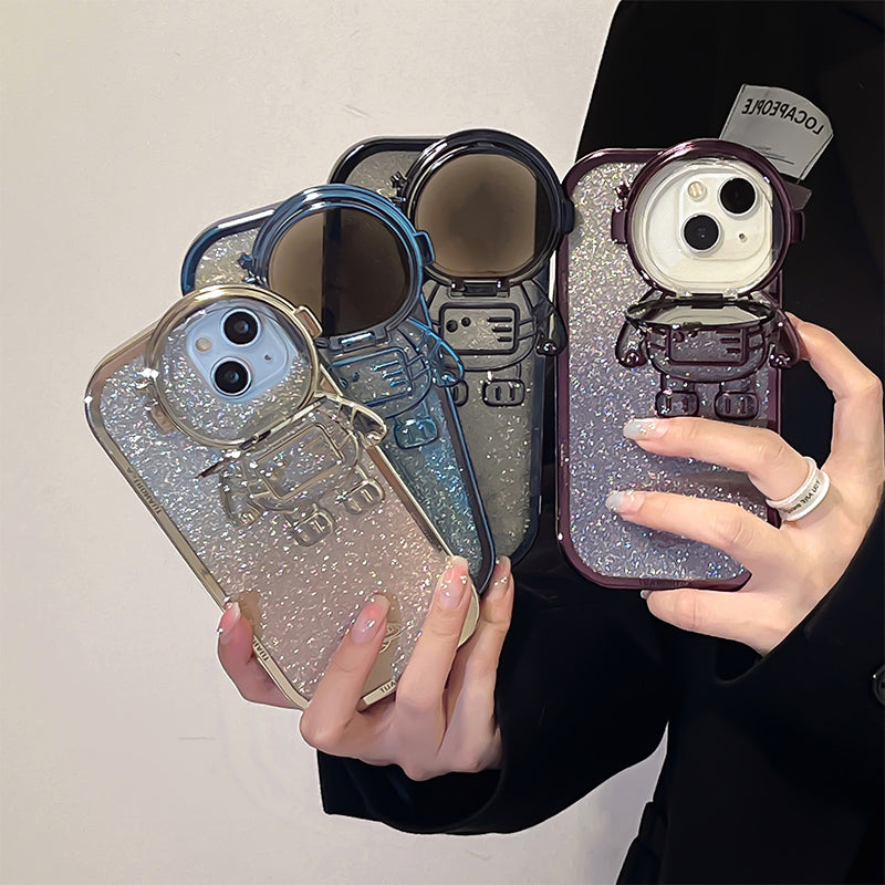 BowLift | Astronaut Bracket Case Cover For iPhone