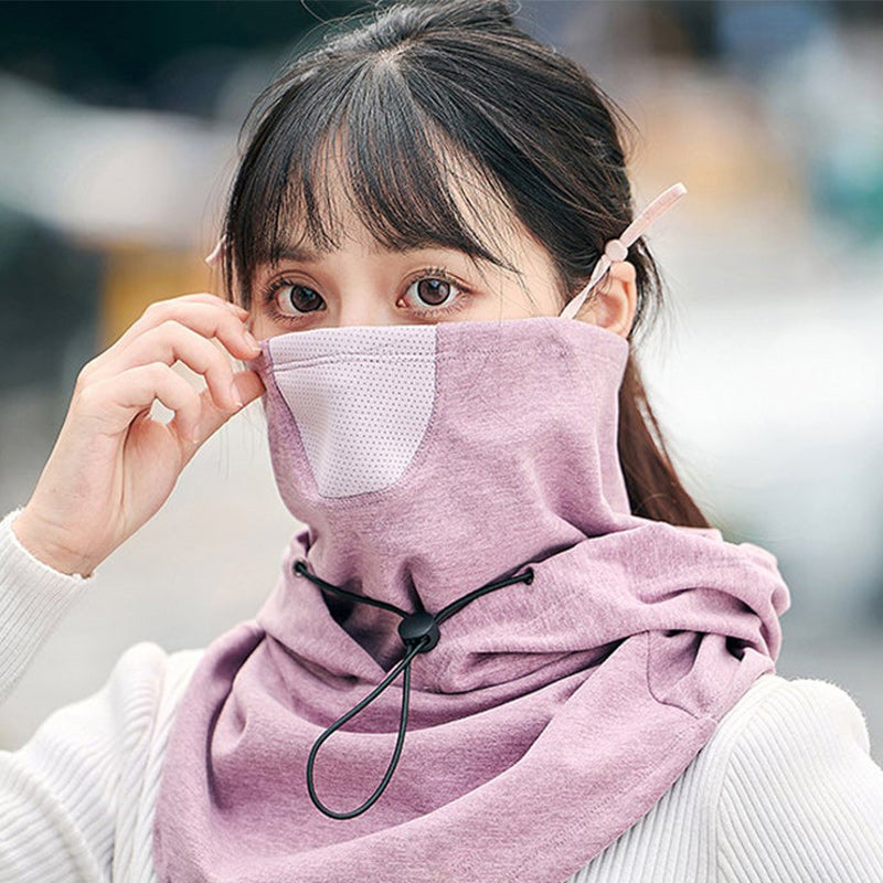 Hooded Face Mask with Neck Warmer for Cycling | Bowlift