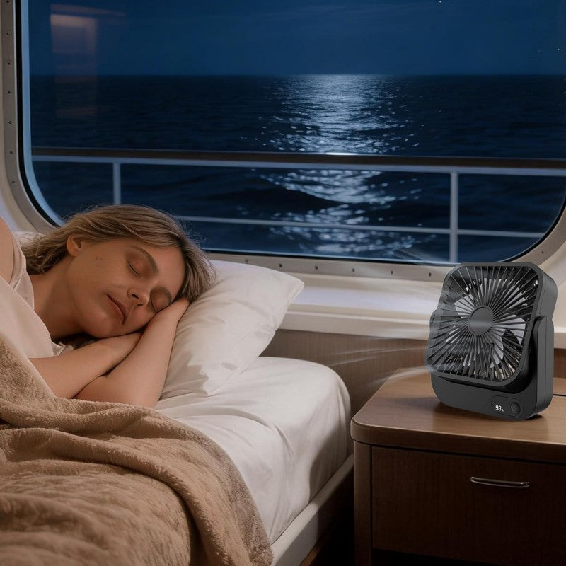 Cruise Approved Magnetic Travel Fan | Bowlift