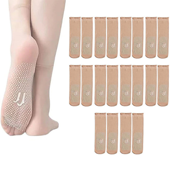 BowLift | Ultra-thin non-slip ankle socks – breathable and elegant for everyday wear