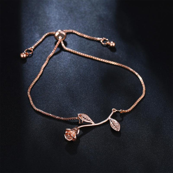 BowLift | Rose Flower Charm Bracelet