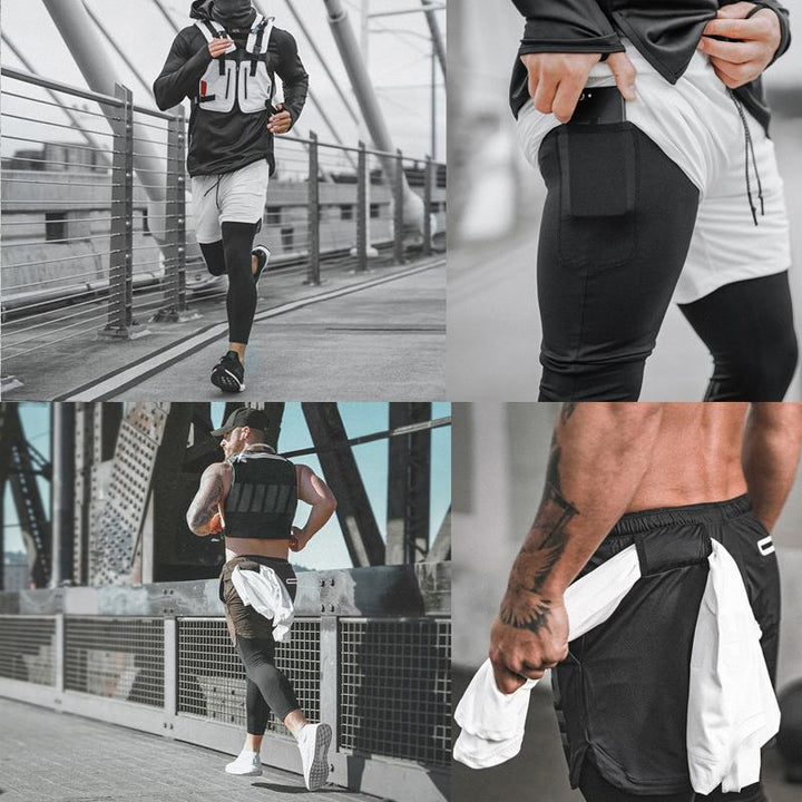 BowLift | Men's Fitness Shorts with Leggings