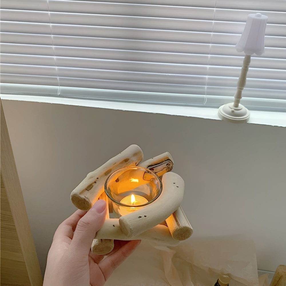 BowLift | Driftwood Haven Candle Holder