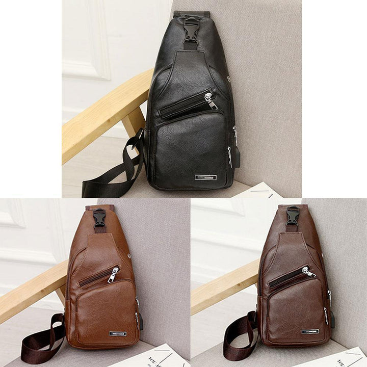 BowLift | Shoulder bag Crossbody bag for men with USB charging port