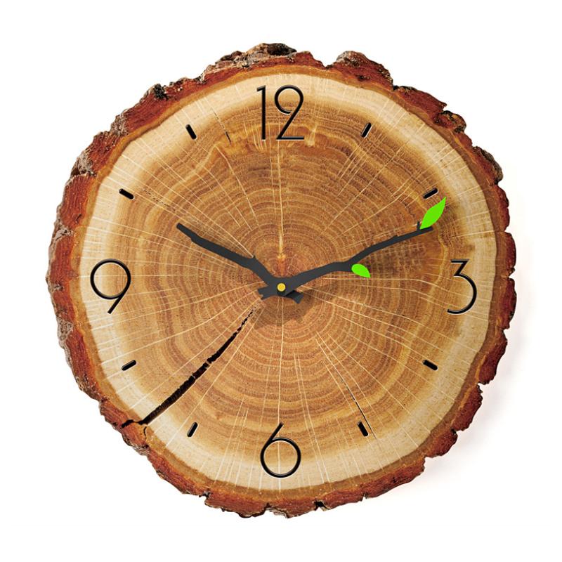 BowLift | Wood Annual Rings Wall Clock