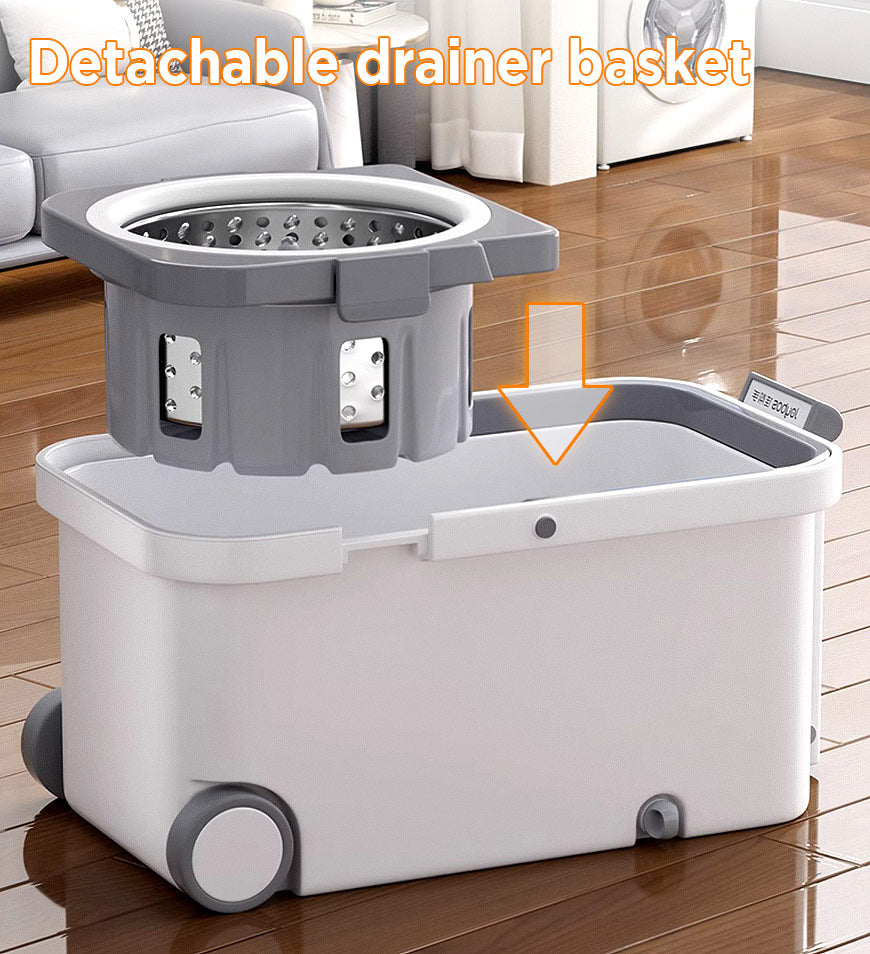 BowLift | 360° Rotatable Mop and Bucket Set with Wringing System F63