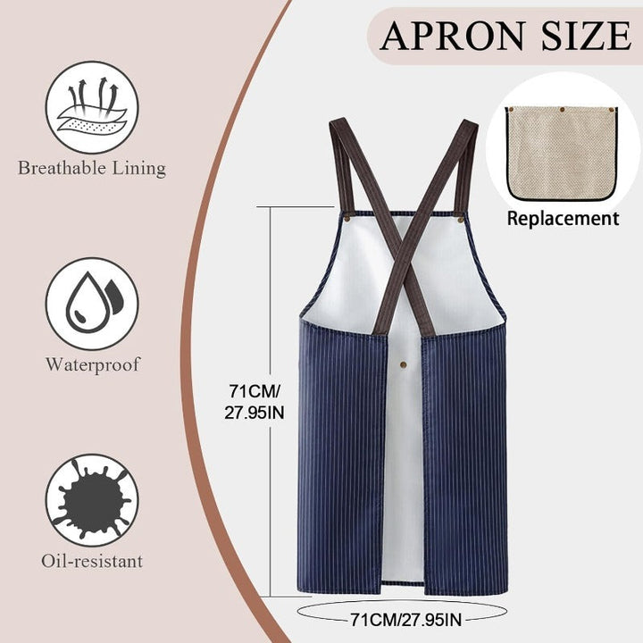 Cross Back Work Apron Bowlift