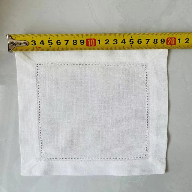 12pcs Linen Party Table Cloth Dinner Napkin Restaurant Napkins | Bowlift