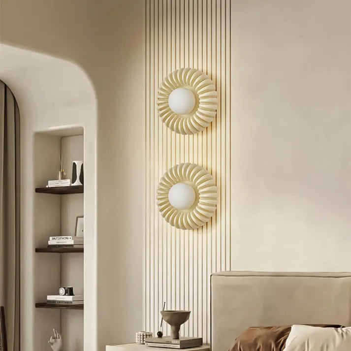 BowLift | Unique Resin Wall Lamp Artistic Design and Ambient Light