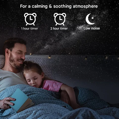 BowLift | 13-in-1 Galaxy Night Light & Projector – Orion
