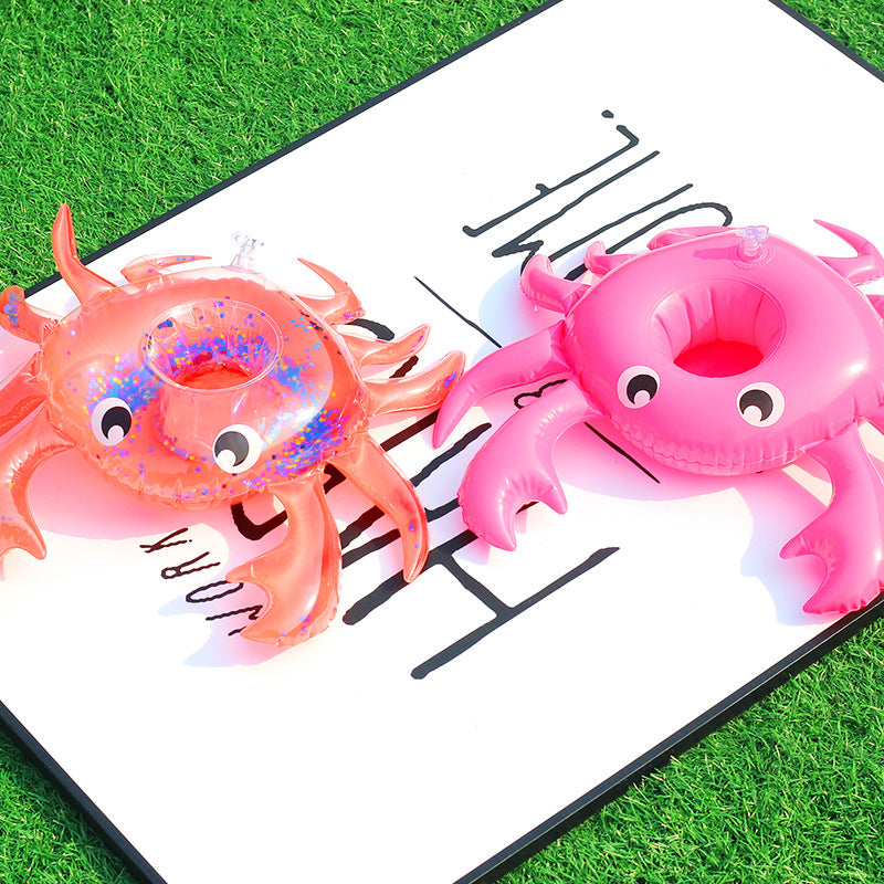 Women Inflatable Crab Swim Ring Bowlift
