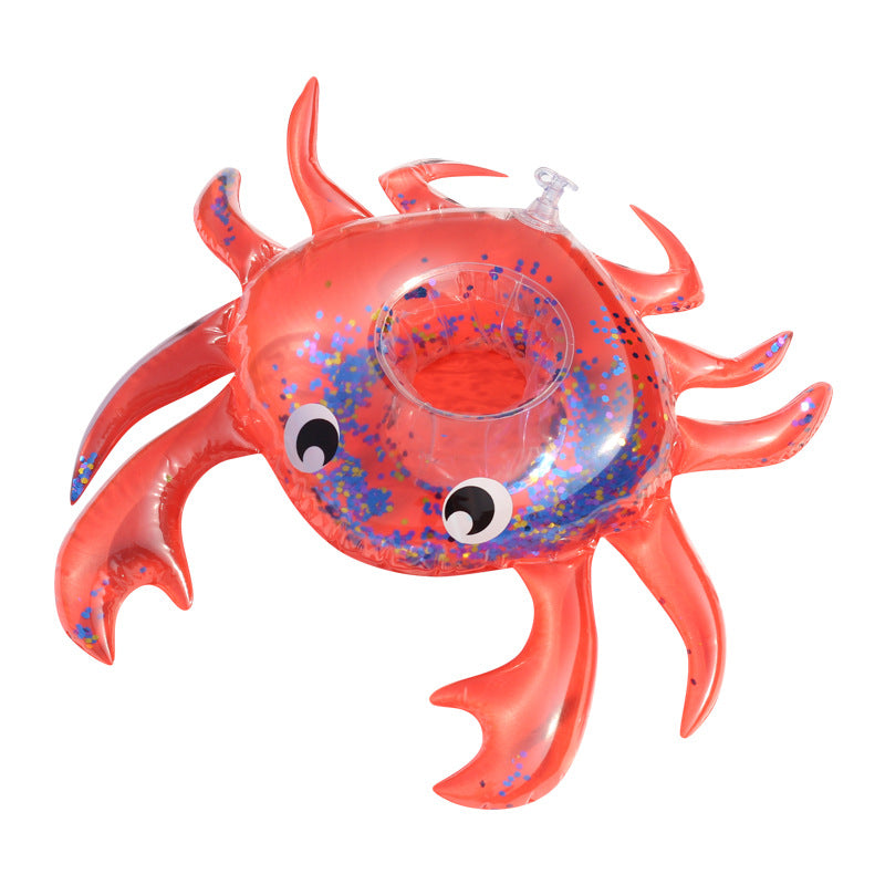 Women Inflatable Crab Swim Ring Bowlift