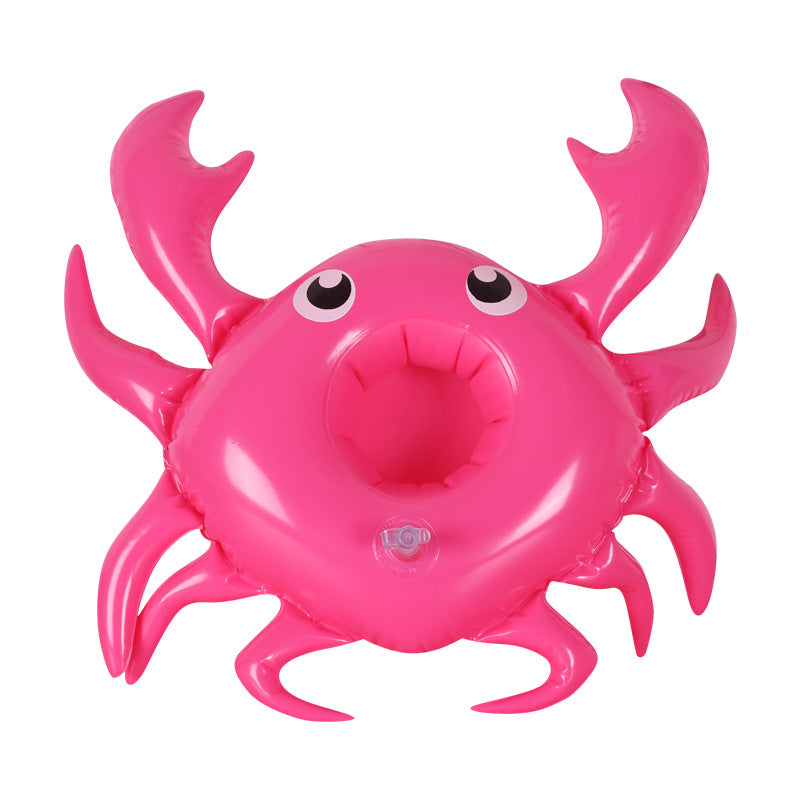Women Inflatable Crab Swim Ring Bowlift
