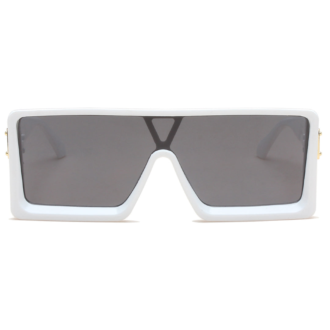 Ladies large, square sunglasses with continuous gradient Bowlift