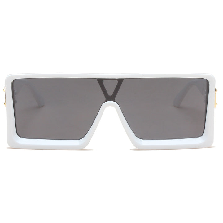 Ladies large, square sunglasses with continuous gradient Bowlift