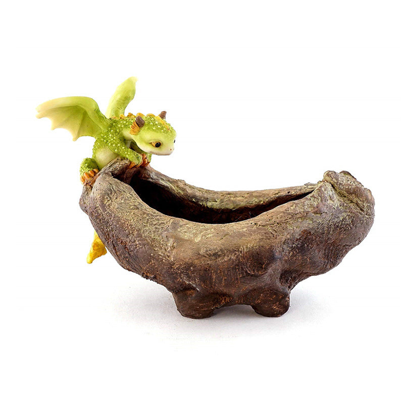 Decorative Fantasy Dragon Planter