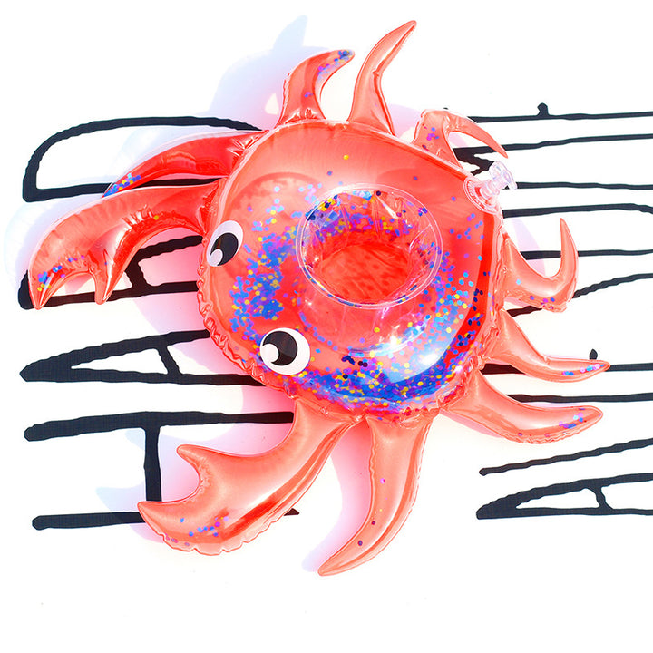 Women Inflatable Crab Swim Ring Bowlift