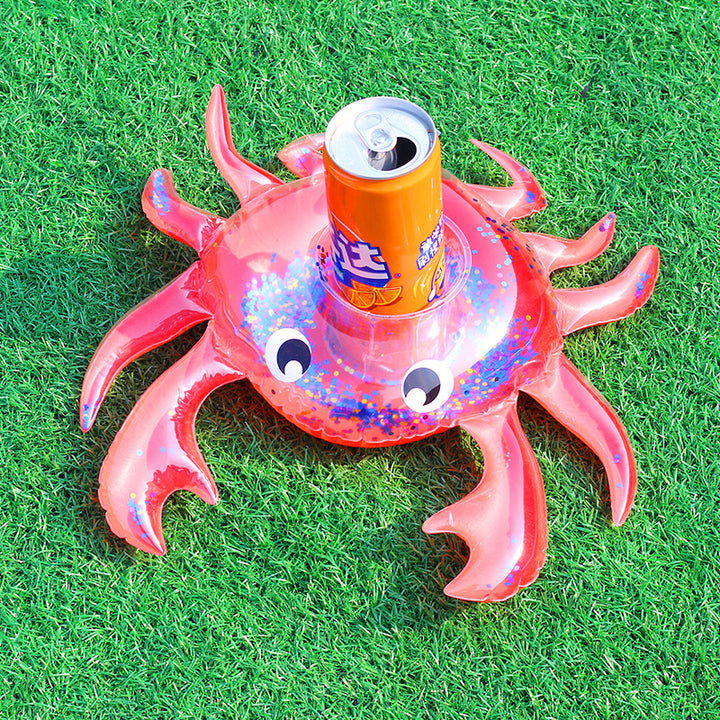 Women Inflatable Crab Swim Ring Bowlift