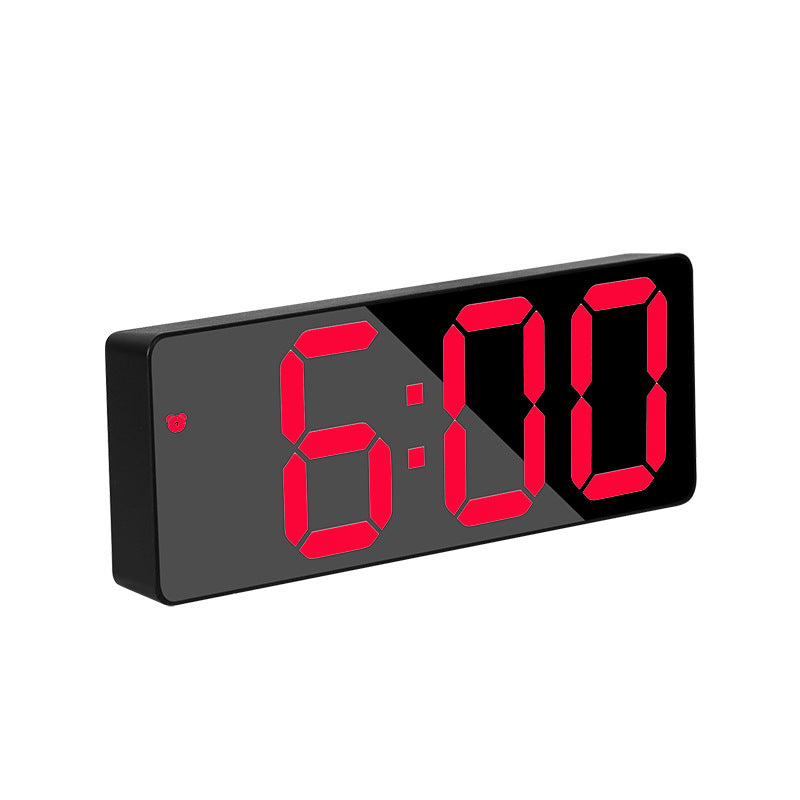 Digital Alarm Clock with Large LED Display Bowlift