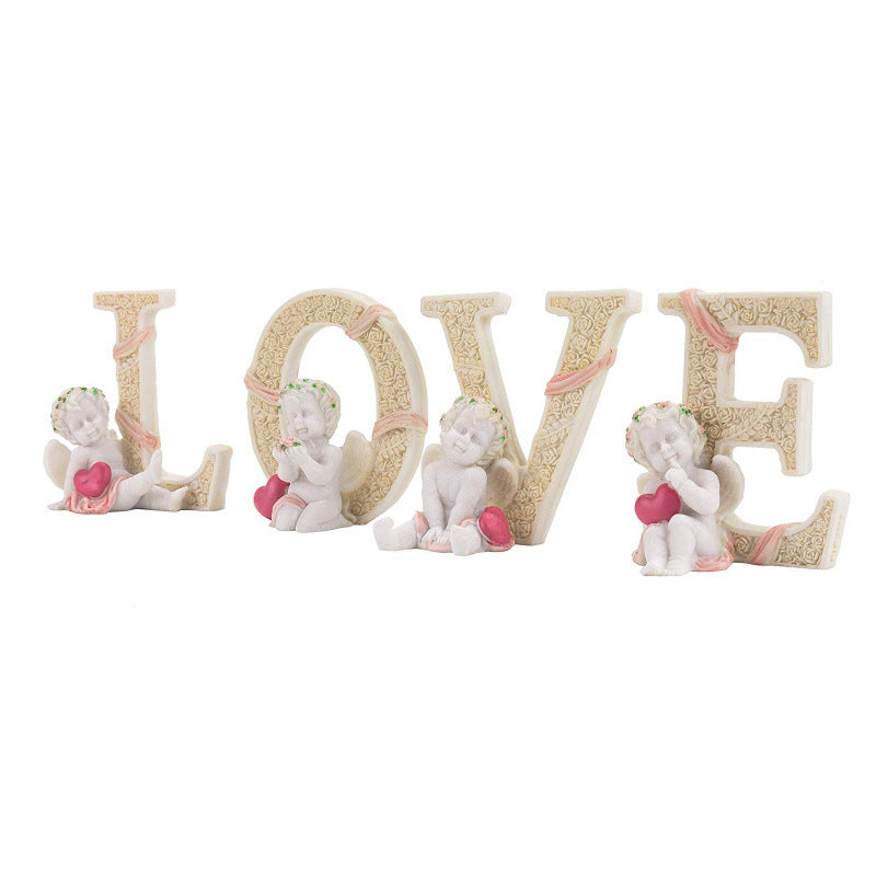 Charming Decorative Tabletop Letter Set