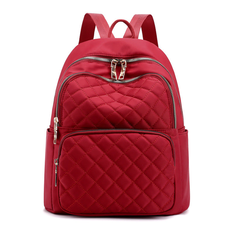 Quilted Travel Backpack Bowlift