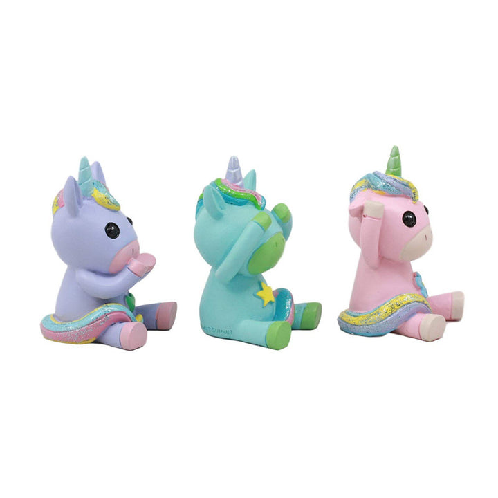 Playful Unicorn Figurine Set